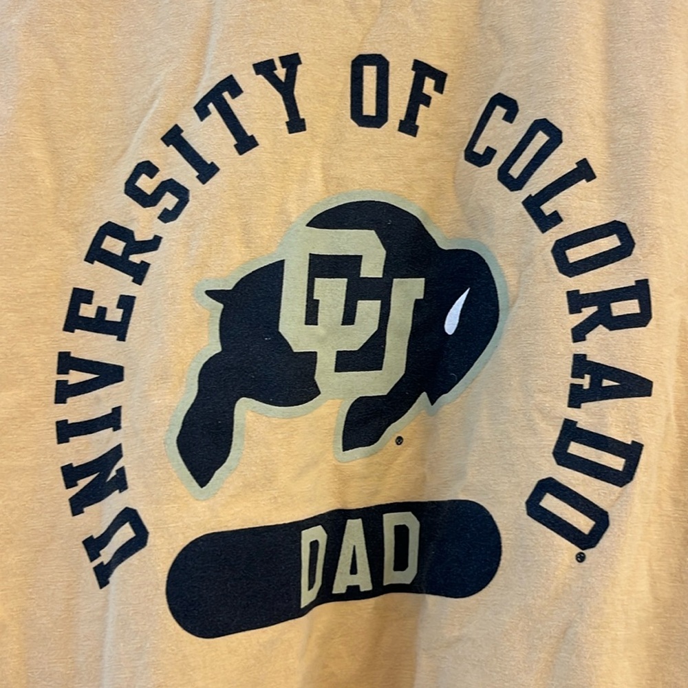 Mens Colorado Buffaloes 🦬 Dad T-Shirt